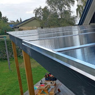 Byg selv overdækket terrasse Byg selv overdækket terrasse